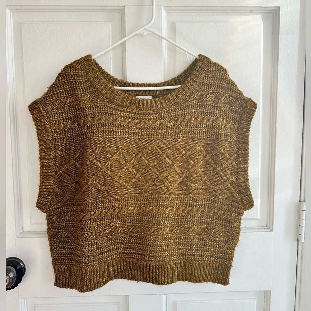Sundance Ocher Knit Top XL